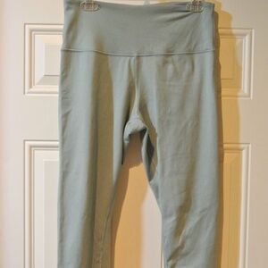 WOMENS XL SAGE COLOR LEGGINGS